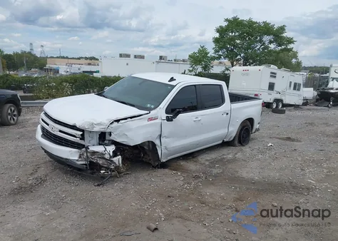 2021 Chevrolet Silverado 1500 4Wd Short Bed Rst from USA, damaged, VIN 1GCUYEED3MZ448205